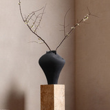 oriental ceramic flower vessel: loneliness blossoms